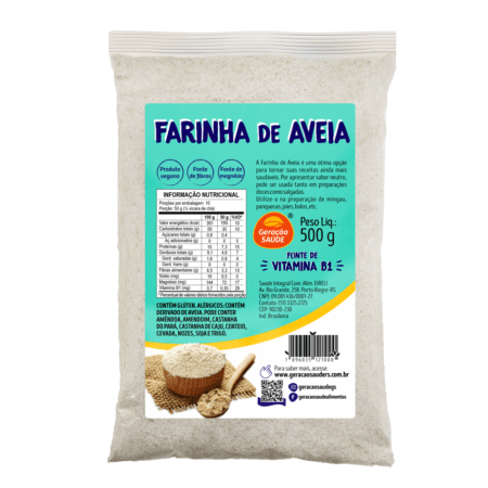 Farinha de Aveia 500 g