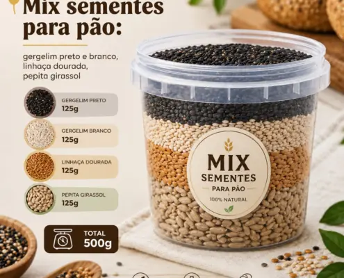mix sementes pao