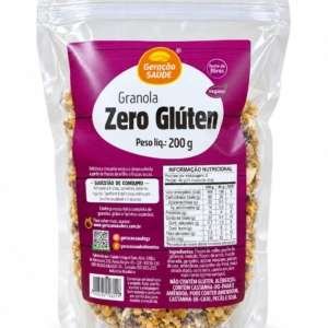 GRANOLA ZERO GLÚTEN 200 g Geração Saúde Integral por natureza